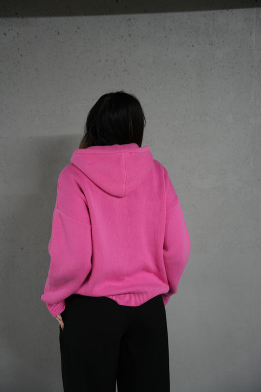 aryaknit Hoodie Bleik